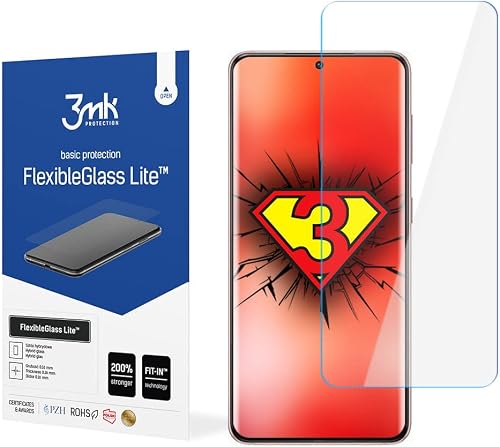 3mk Bruchsicheres Hybridglas für Samsung Galaxy S21 FE Flexi
