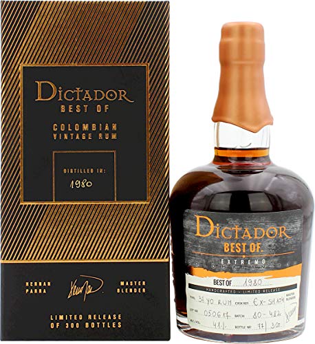 Dictador Best of 1980 Rum Germany Edition 0,7l Cover