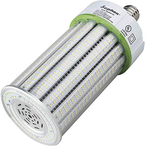 300W LED Corn Light Bulb, 42000 Lumens 1200W Equivalent, 5000K Daylight LED Bulb, E39 Mogul Base, Large Area Lamp Replacement for Workshop, Street, Garage, Warehouse High Bay Lighting, DLC & UL Listed