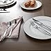 Oneida Mooncrest Dinner Forks, Set of 4 B336004A, Silver, Set of 4, Dinner Forks