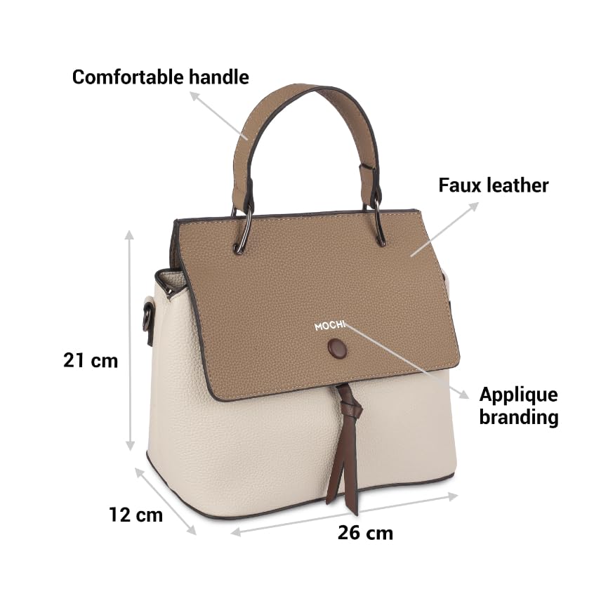 Image of Mochi Women Stylish Two-Tone Casual Sling Bag