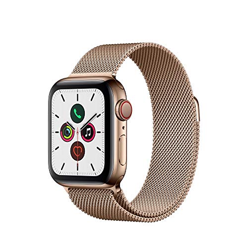 Apple Watch Series 5 (GPS + Cellular, 40mm) - Gold Stainless Steel 