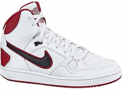 Amazon Co Jp ナイキ Nike サン オブ フォース Mid Sl 106 ホワイト ブラック ジムレッド シューズ バッグ