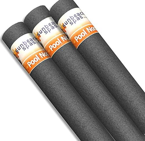 Pool Noodle Water Aid Foam Float - Black Triple Pack
