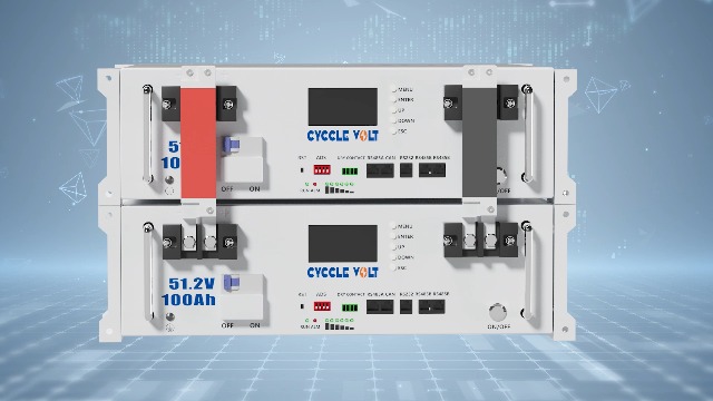Batteria LiFePO4 Da 48V 100Ah 5KWh, Montaggio A Parete, Con BMS E Comunicazione RS485/CAN, Oltre 8000 Cicli, Per Sistemi Solari E Off-grid