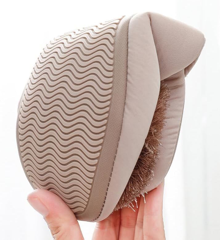 Elegant Satin Slippers for Women Indoor Outdoor Soft Cotton Slide Sandals Slip-on Shoes Trendy House Shoes with Pompom - Image 5