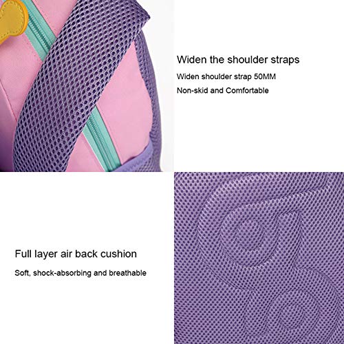 Camtop Cute Kids Toddler Backpack Girls Small 3D Cartoon School Bookbags Age 1-4 Daycare Nursary Travel Bags (Butterfly-Pink) #TOP5