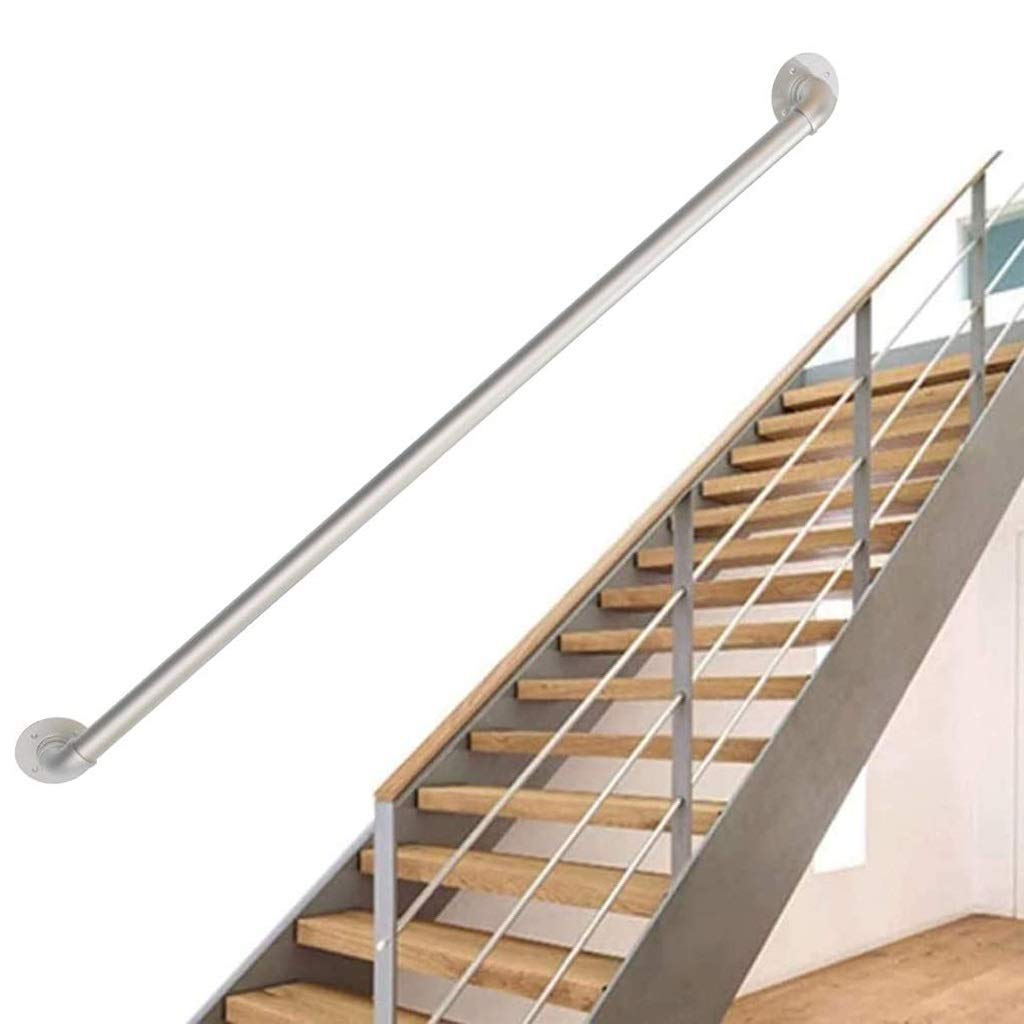 Rampe d'escalier extérieure barre appui murale sécurité marches