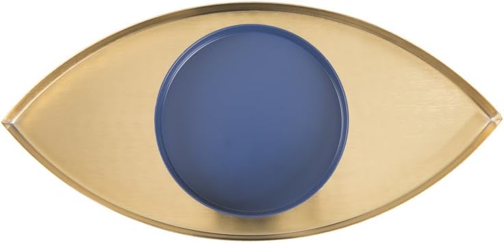 DOIY The Eye Gold and Blue, 34 x 19 x 20 cm, Multicolour
