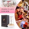 Beferr Preserved Real Rose With Necklace Gift Set – Eternal Roses Forever Flowers For Women, Mom, Wife - View #11