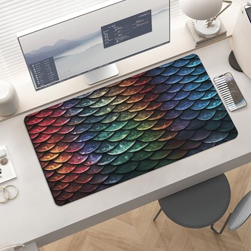 Mouse Pad Grande Dragon Scale de Goma 30x60 cm miniatura 6