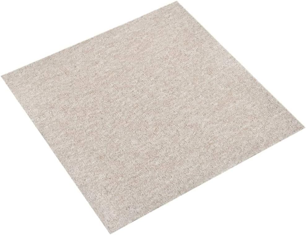 LUPATDY 10 Stück Teppichfliesen 50x50cm - Selbstklebend & Rutschfest Für 2,5m²