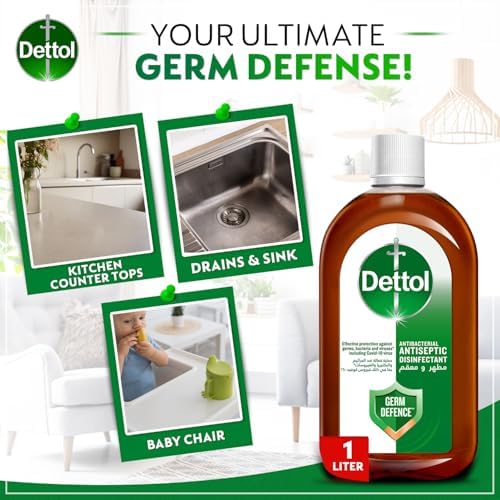 Dettol Antiseptic Antibacterial Disinfectant Liquid for Effective — عرض 4