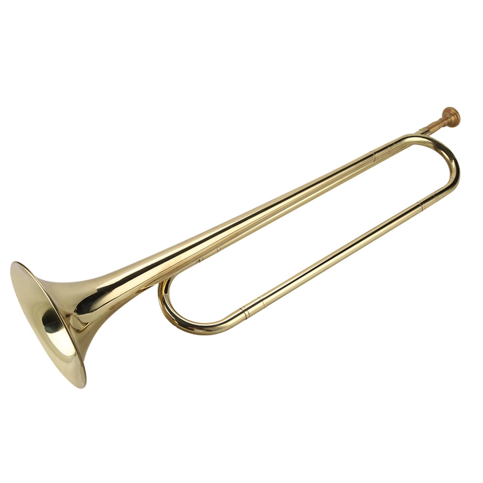 Trompette Weikeya pour fanfare scolaire, facile à utiliser, en laiton solide pour enfants et adolescents, or, Sib, durable