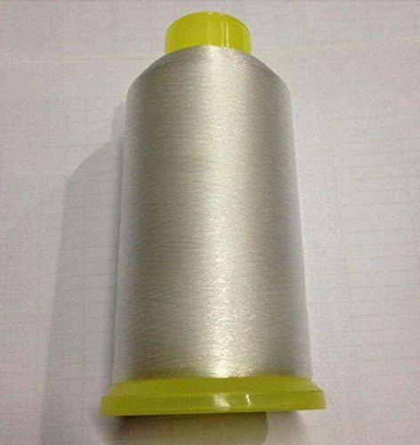 Chengyida Hilo de coser invisible, transparente, de nailon con un grosor de 0,1 mm, para tapicería, abalorios, monofilamento, hilo de bobina de nailon, acolchado, 4km Cover