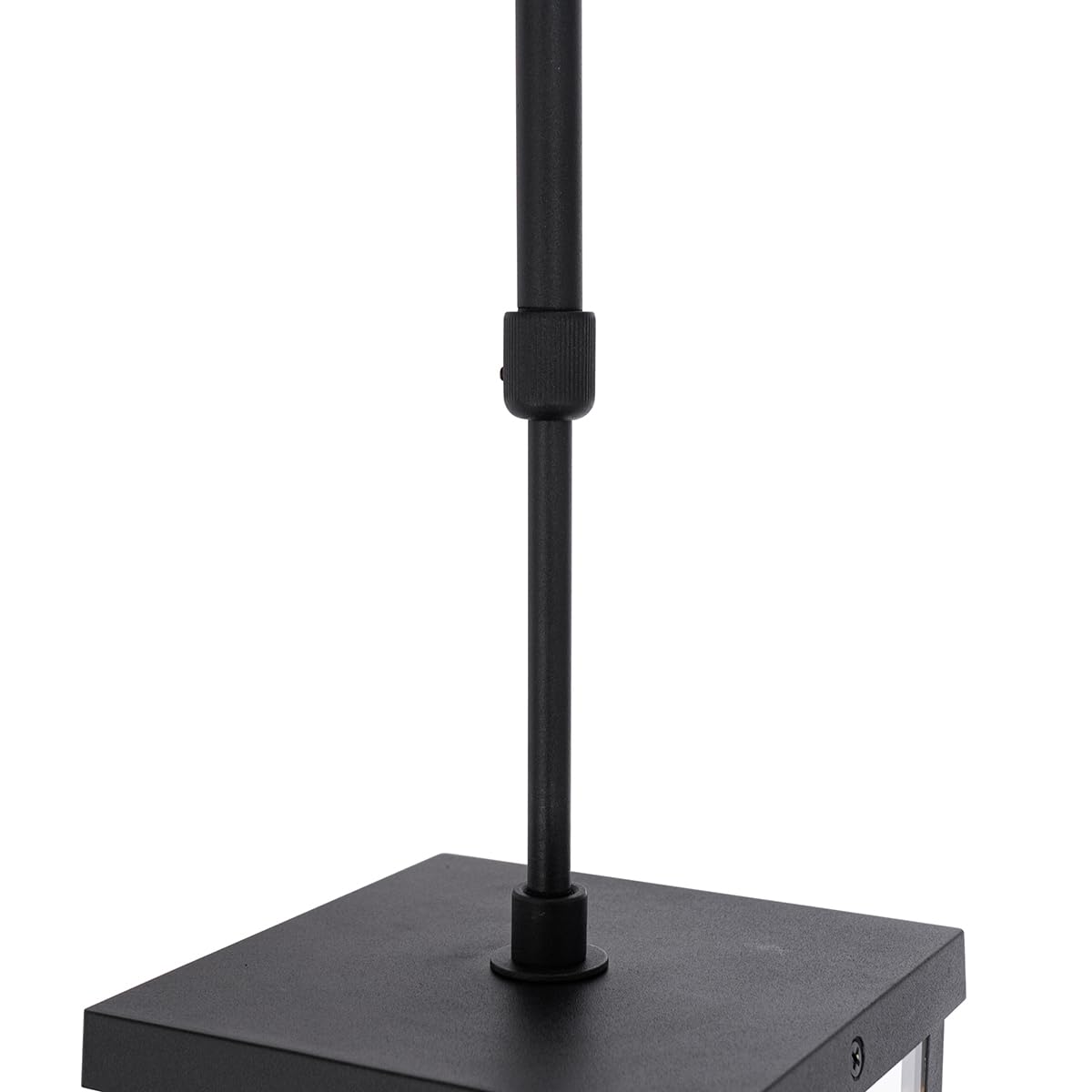 Suspension 1 lumière L 14 cm Noir Rustique éclairage extérieur