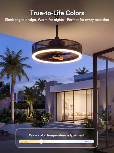 Smart Ceiling Fan with Voice Control