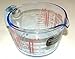 Produktbild Pyrex Messbecher mit Griff Glas 1.0 L T264B Measuring Jug geeignet für Gas Elektro und Glaskeramikherde spülmaschinen tiefkühl und backofenfest