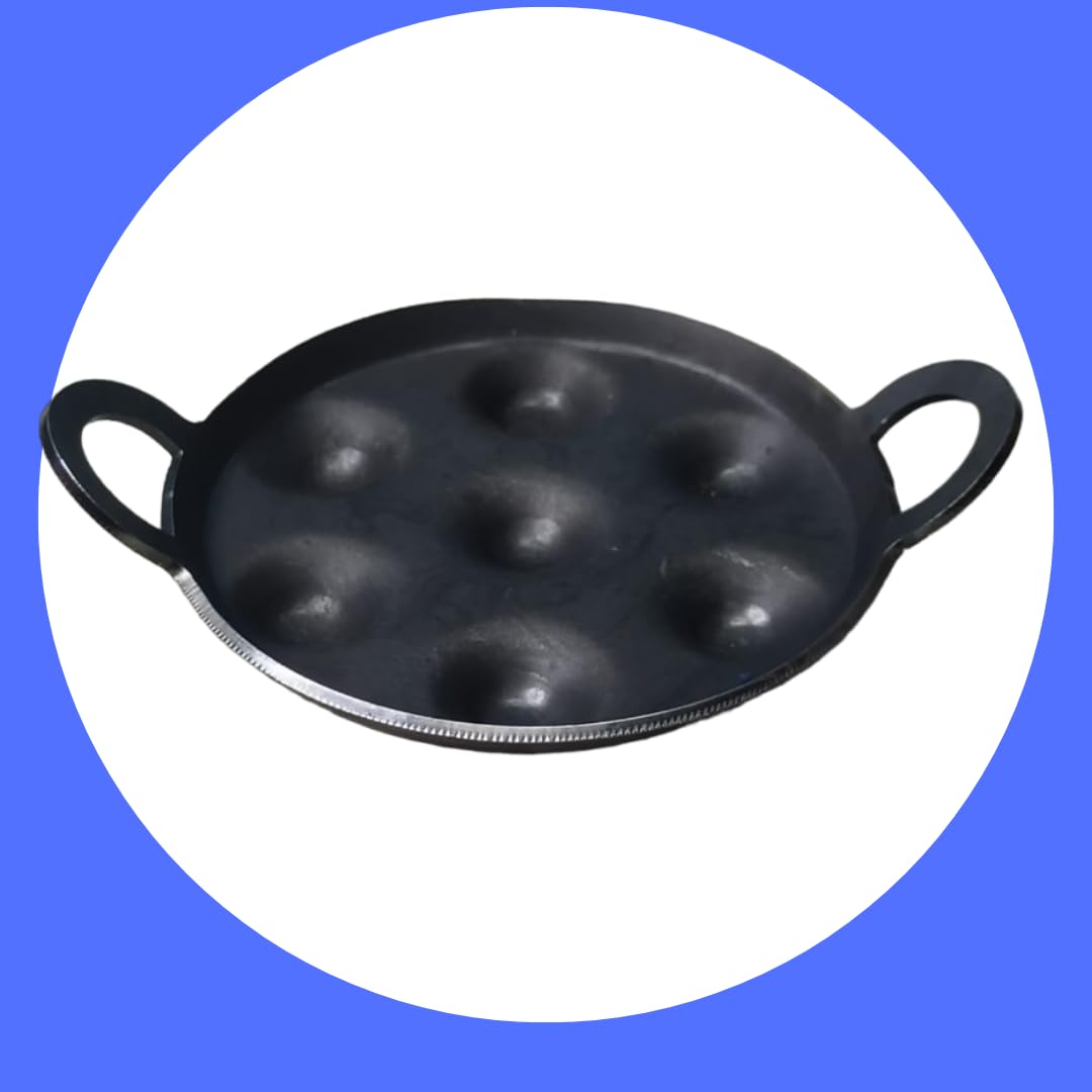 KIDDOYS Iron Miniature Paniyara Pan/Kuli Paniyara Satti/Kitchen Pretend Play Toy for Kids Size-Small (B0CXJ8Y726) Amazon Price History, Amazon Price Tracker