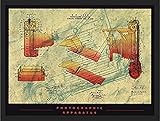  Buyartforless Appareil de Photographie encadrée 36 x 24 Art Poster Print Appareil Photo Camera Patent Motif Dessin Conception mécanique et Dimensions Inventor E.h. Land