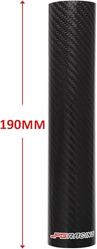 Miniatura 3 de JFG RACING Botas de fibra de carbono para motocicleta, protector de goma para motocicleta, cubiertas de choque delantero, polainas para la mayoría