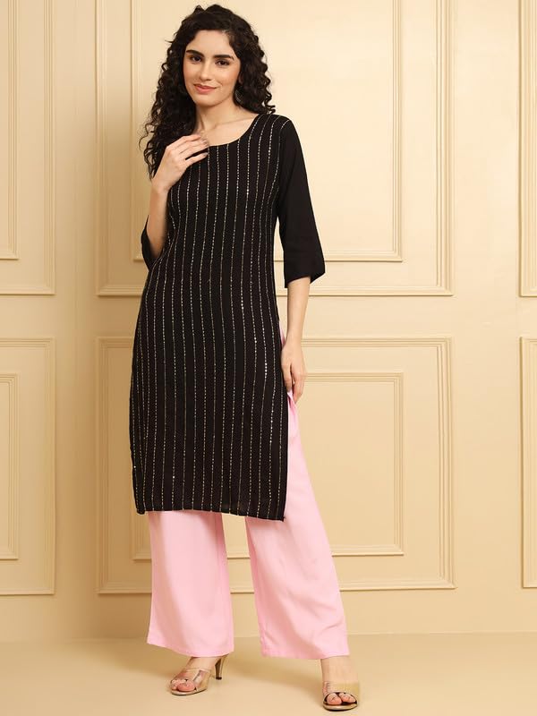 Image of Soft Colors Women Regular Fit Pocket Palazzo