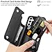 HianDier for Samsung Galaxy A54 5G Case with Card Holder Wallet Case for Women Men PU Leather Kickstand Protective Cover Magnetic Closure Shockproof Cover for Samsung Galaxy A54 5G Black