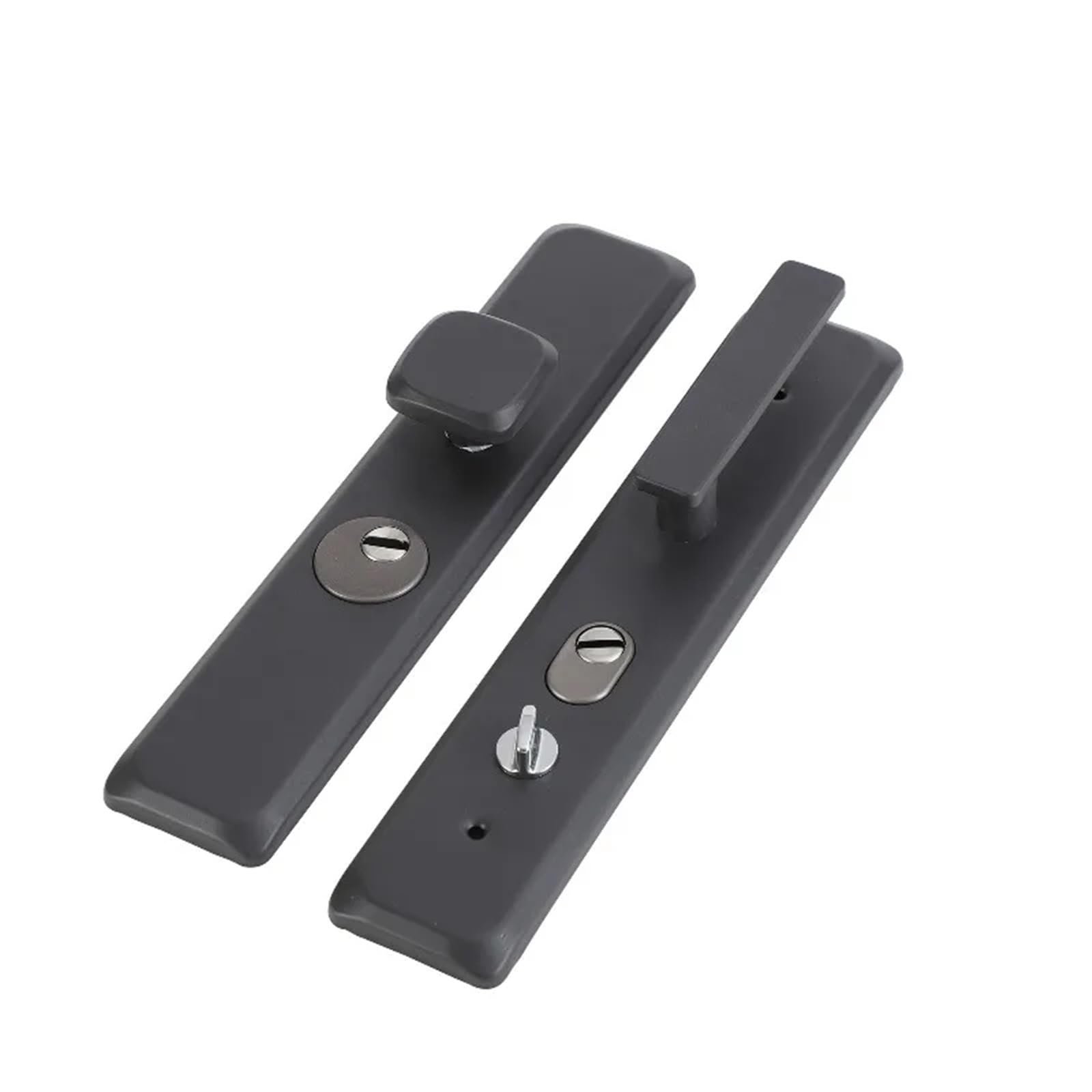 Sxolcoufoh Door Thickness 9Cm Mechanical Entrance Door Handle Lock 1Pcs(Door Thickness 9Cm)