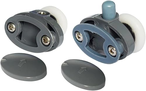 Set Of 8 Single Shower Door Rollers /Runners /Wheels 23Mm In Diameter (Roller Diameter 23Mm) By Smooth #TOP2