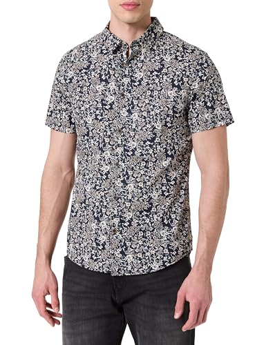 Chemise Teddy Smith MC bleu marine : restez frais et élégant
