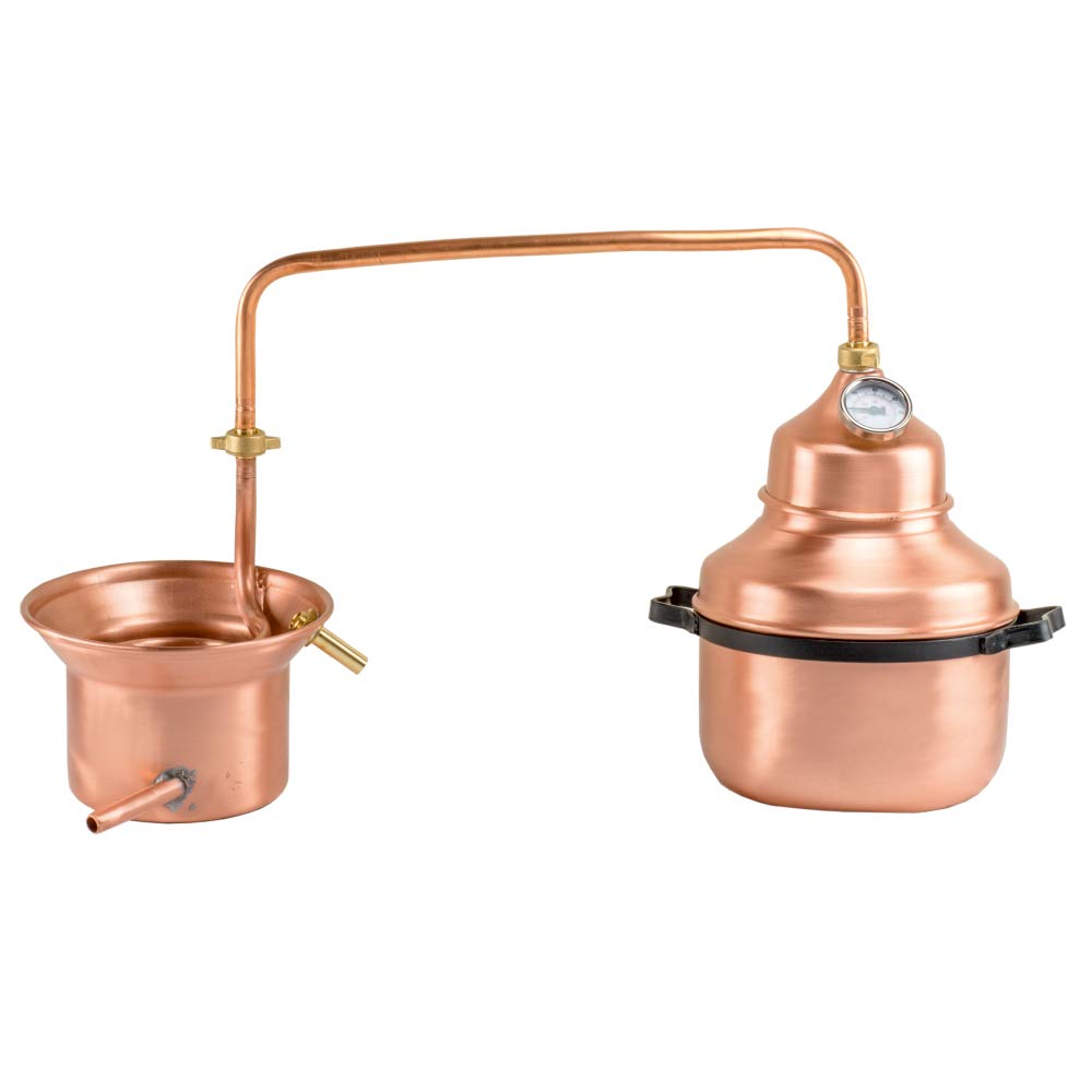 Distillatore in Rame a serpentina da 3 Litri