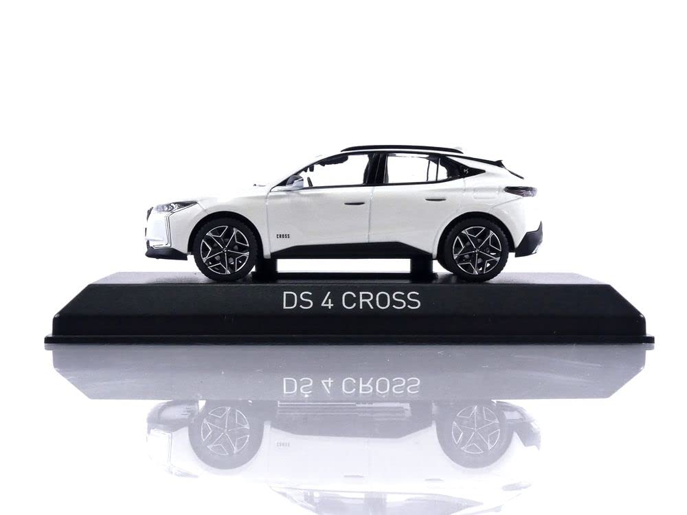 Amazon.co.jp: ノレブ 1/43 DS4 クロス 2021 パールホワイト 完成品
