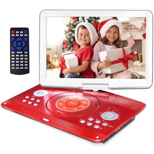 Lecteur DVD portable 14.1 pouces HotHat ecran rotatif et haute autonomie