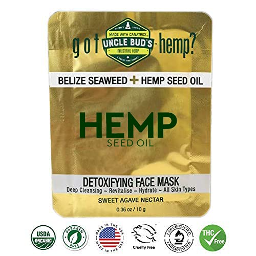 Belize Seaweed Face Mask with Pure Hemp Seed Oil – 6 Pack Bundle - Image 3