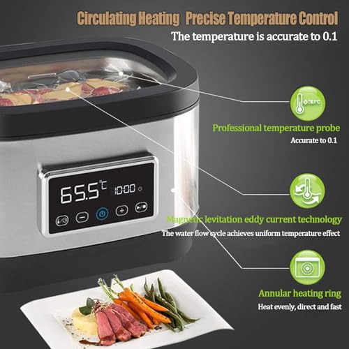 Cuiseur sous vide 8L thermoplongeur 360 degrés pour cuisson précise - 5