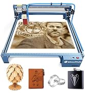 Sculpfun S-10 10W Lasergraveermachine voor hout/vinyl/metaal/leer, 0,01 mm graveernauwkeurigheid CNC ...