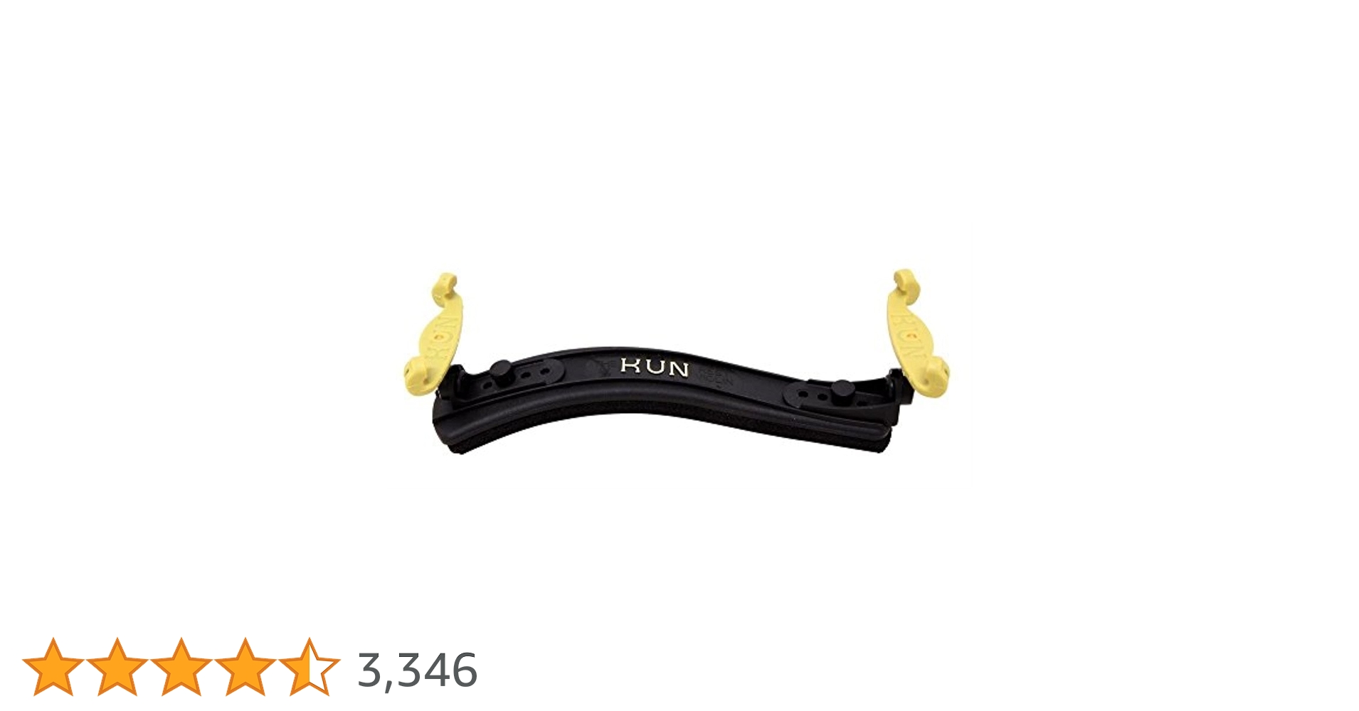 aiko  バイオリン V7-SG 3/4 KUN肩当て、予備弦6本付き Amazon | KUN(クン) バイオリン肩当て Original(オリジナル) 3/4