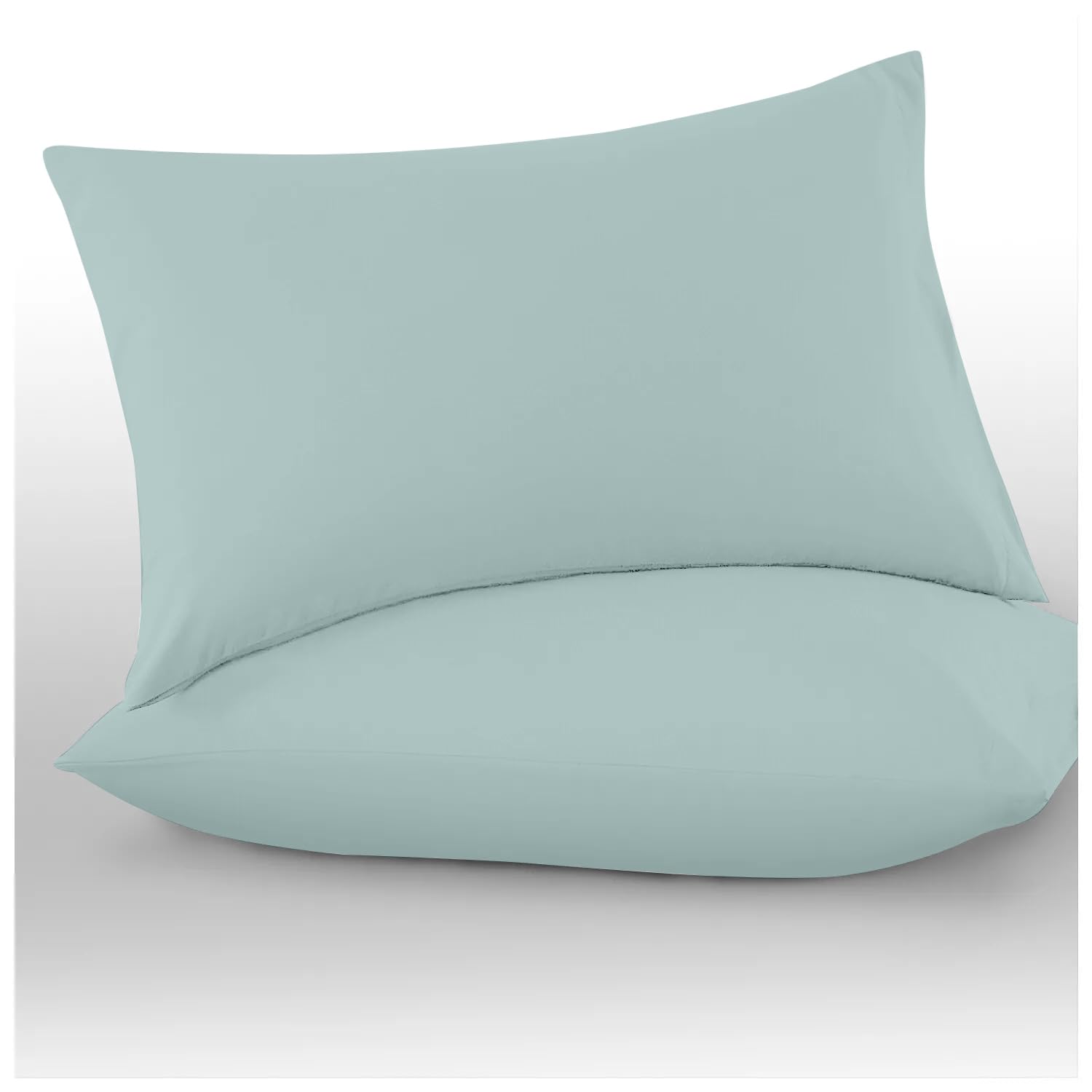 GC GAVENO CAVAILIA Fitted Sheet Single Bed (91 x 190cm) - Grey Bedding Sheets - Plain Dyed Microfiber Bed Sheets Single - (10 inch) 25cm Deep Pocket Bottom Sheet - Easycare - Wrinkle & Fade Resistant — view 93