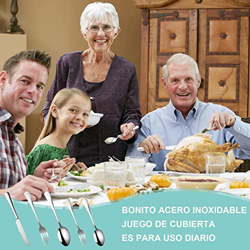 Opiniones y reviews de Cubertería de acero inoxidable los diez mejores. 9 Imagen adicional