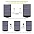 ALLPOWERS SP027 Foldable Solar Panel 100W, IP66 Portable Solar Panel kit with 18V Output, 22% Efficiency Module for Outdoor Camping, Portable Power Station, Laptops, Motorhome, RV