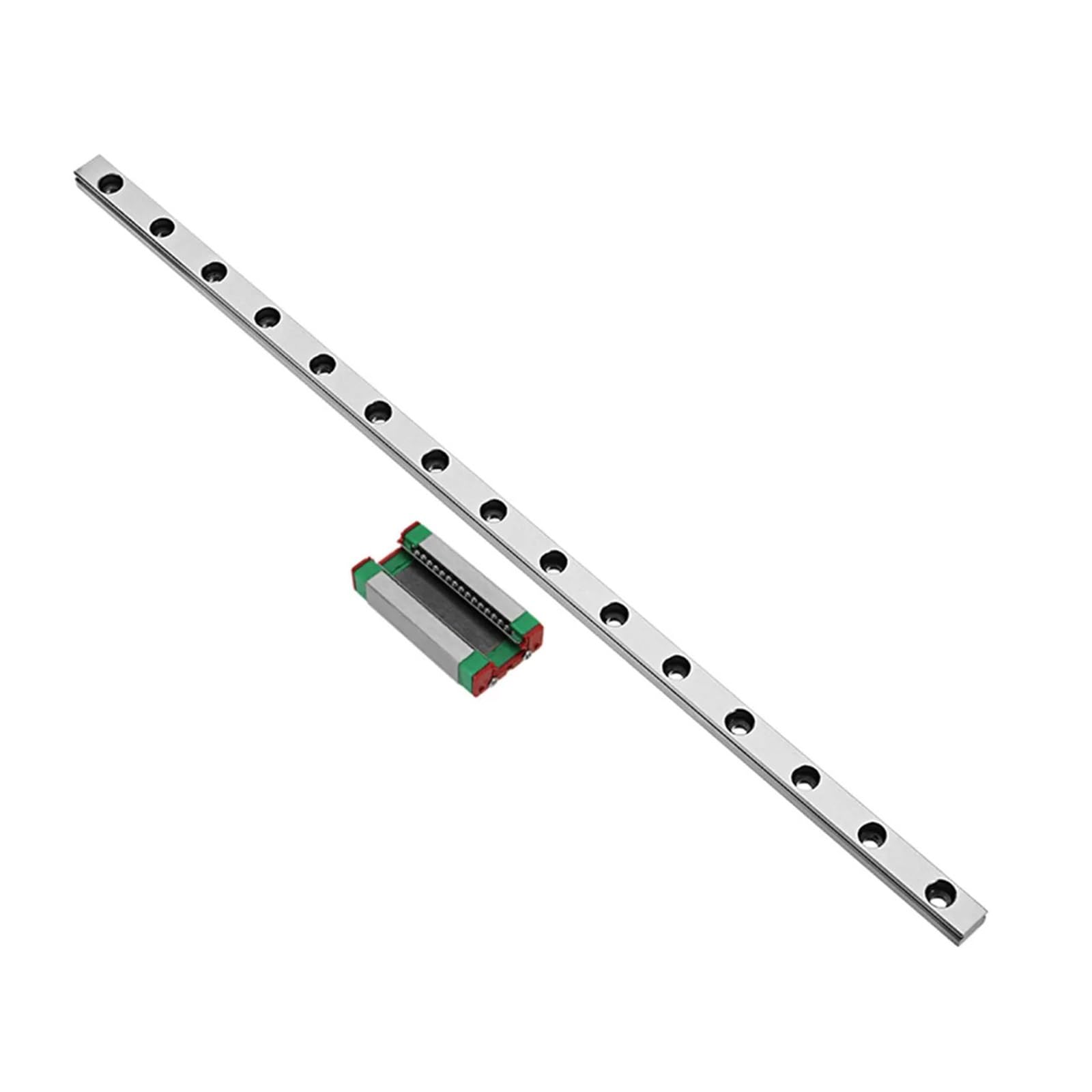 Linear Rail, Linear Sliding Gide 2pcs MGN9 Linear Guide+4pcs MGN9C Miniature Linear Rail Slide 100mm-800mm(Only 1pc Block)