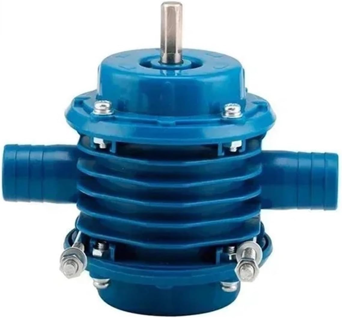 (NO Power Source) Outdoors Mini Self-priming Hand Electric Drill Water Pump Diesel Oil For Home Garden Car Wash Flowers