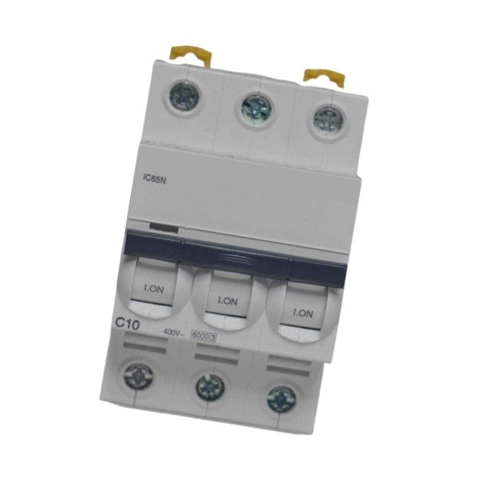 Disjoncteur miniature iC65N 3P 1A pour éviter les surcharges sur les moteurs triphasés