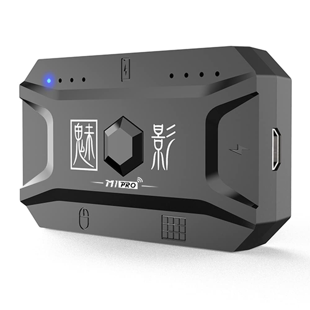 Convertisseur Clavier-Souris Portable M1 Pro, Connexion BT5.0, Système de Prise en Charge, Adaptateur de Jeu (Ensemble 5 pièces)
