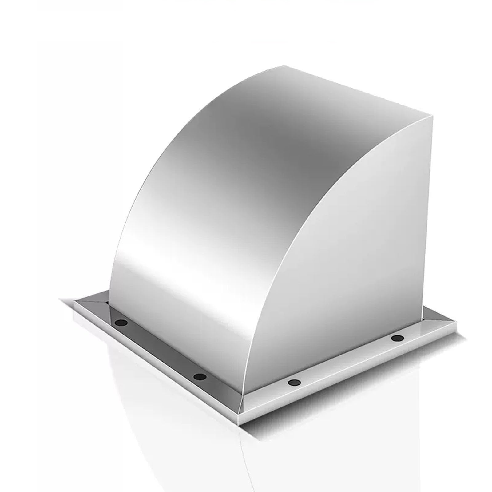 Hotte aspirante carrée 12 pouces au design durable et élégant