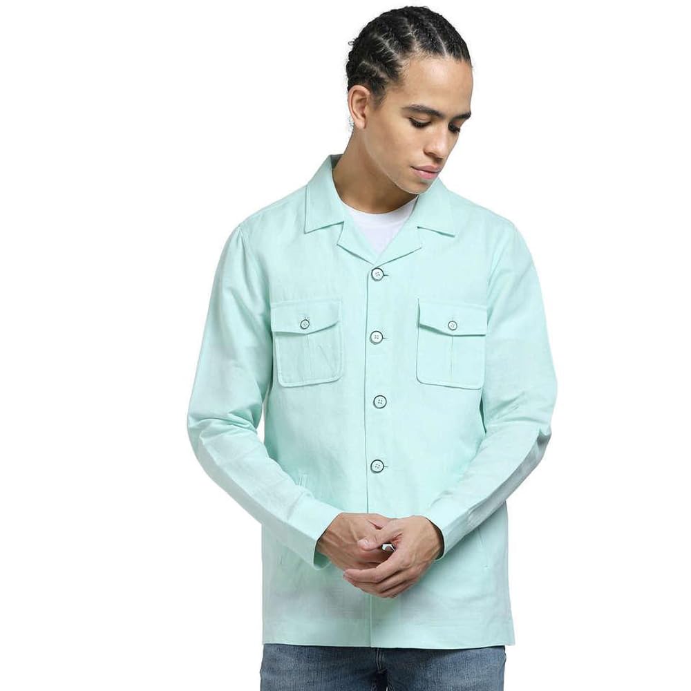 jack & jones Men's Cotton Regular Fit Jacket-picture-37