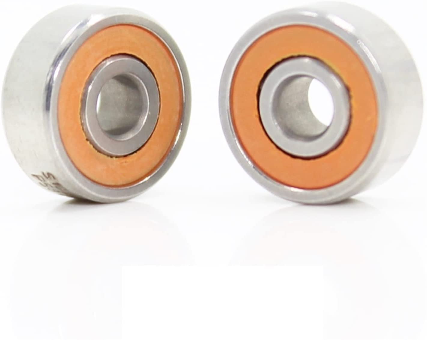 JGNAYRKJQI 2Pcs Fishing Reel Bearings S623C 2RS CB ABEC7 3 * 10 * 4 mm Stainless Steel Hybrid Ceramic Ball Bearing S623-2OS CB SMR623C