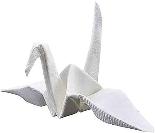 blue-ther Origamagic Magic Trick - Papel mágico de origami para niños, bufandas a truco de grúa de papel para mago (blanco)