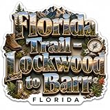 Florida Trail Lockwood to Barr Kiss Cut Vinyl Sticker...