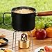2026 High-Power Portable Mini Outdoor Spirit Burner & Alcohol Stove,Lightweight Mini Alcohol Camping Stove with Stable Stand for Backpacking, Hiking, Brewing Tea, Coffee & Picnic (Gold)